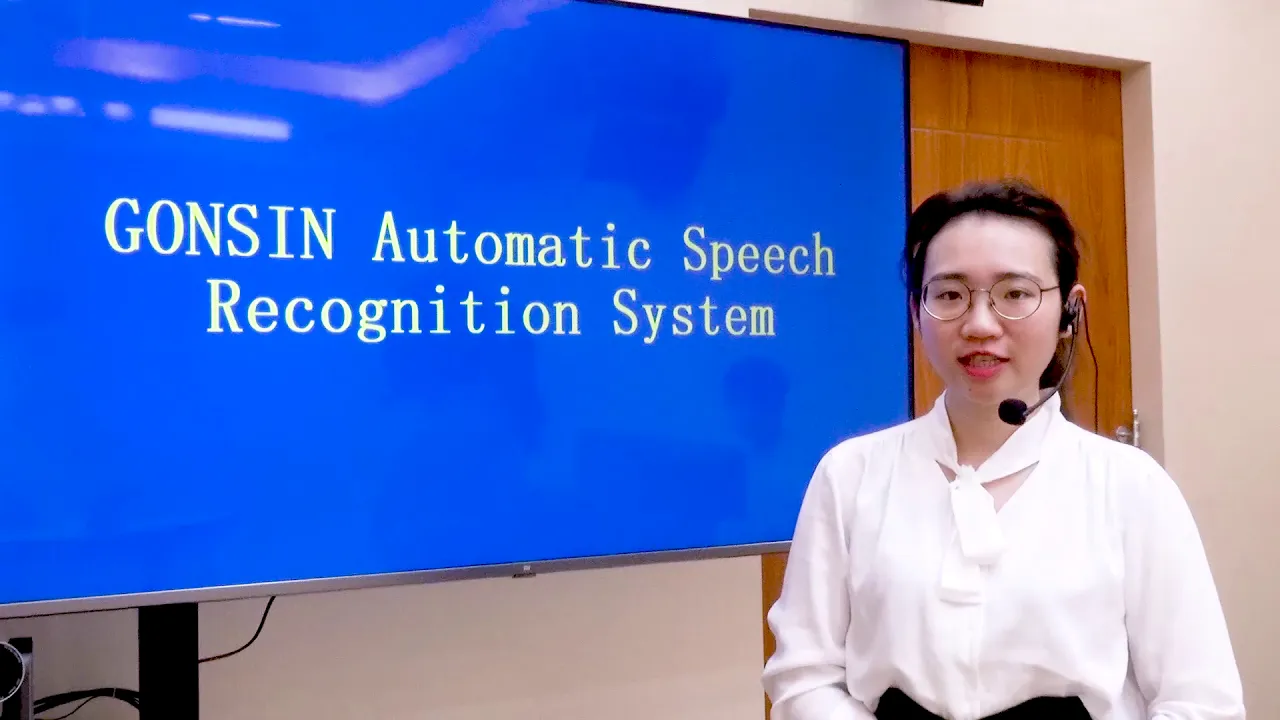 GONSIN Automatic Speech Recognition System【English to Arabic】