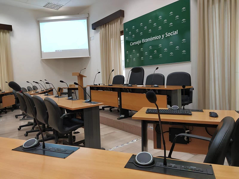 Gonsin Government Audio Video Systems for Regional Government of Andalusia, Spain